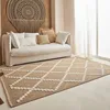 Image de Nazar Tapis, Tapis Salon Nature Aspect Jute Chiné Motif Moderne Style Boho, Tapis pour Salon, Chambre, Terrasse, Exterieur, Couleur Naturelle (9041 Jaune, 120x170 cm)