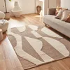 Image de Nazar Palma Tapis en Jute Naturel pour Salon et Chambre - Style Bohème (9489 Blanc, 120x170 cm)