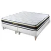 Image de Sleepfit Ensemble Double sommier 90x200 + Matelas Soft 180x200 | Epaisseur : 19 cm | Confort : Très Ferme