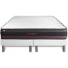 Image de Ensemble Double sommier + Matelas Regen à mémoire de Forme 180x200 | Epaisseur : 24 cm | Confort : Ferme