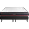 Image de Ensemble Double sommier + Matelas Regen à mémoire de Forme 200x200 | Epaisseur : 24 cm | Confort : Ferme