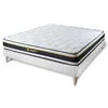 Image de Sleepfit Ensemble 160x200 Matelas Soft + sommier kit Blanc | Epaisseur : 19 cm | Confort : Très Ferme