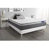 Image de Ensemble Matelas Sommier 140x190 cm - Actilatex Plus