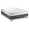 Image de Ensemble Vital Relax 140 x 200 cm sommier Kit Gris | Epaisseur : 18 cm | Confort : Ferme