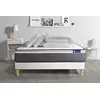 Image de Pack prêt à Dormir Matelas ACTILATEX Plus 160x200 cm Latex + Mémoire de Forme + sommier KIT Blanc + 2 oreillers + Couette - Epaisseur : 26 cm - Confort : Très Ferme