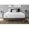 Image de Septnuits Matelas + sommier kit Gris 140x200 Memo Bio Mousse à mémoire de Forme Maxi épaisseur Déhoussable | Epaisseur : 26 cm | Confort : Equilibré