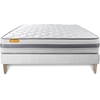 Image de Septnuits - Ensemble matelas et sommier Memo Spring blanc - 160x200 cm 160x200 cm
