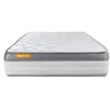 Image de Septnuits Matelas + sommier kit Blanc 90x200 Memo Zen Mousse à mémoire de Forme Maxi épaisseur | Epaisseur : 26 cm | Confort : Ferme
