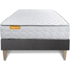 Image de Septnuits - Ensemble matelas et sommier Memo gris - 90x200 cm 90x200 cm