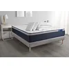 Image de Pack prêt à Dormir Matelas Latex + Mémoire de Forme ACTILATEX Max 200x200 cm + sommier KIT Gris + 2 oreillers + Couette - Epaisseur : 26 cm - Confort : Ferme