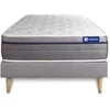 Image de Ensemble Matelas Sommier 90x190 cm - ActiMemo Zen
