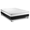 Image de Ensemble Vital Relax 160 x 200 cm sommier Kit Noir | Epaisseur : 18 cm | Confort : Ferme