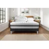 Image de Pack prêt à Dormir VITALSPRING Recover 200 x 200 cm sommier Kit Noir | Epaisseur : 28 cm | Confort : Equilibré