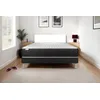 Image de Ensemble VITALMEMO One 200 x 200 cm sommier Kit Noir | Epaisseur : 24 cm | Confort : Ferme