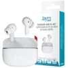 Image de JAYM - Ecouteurs True Wireless Annulation du Bruit ANC+enc - Affichage Digital - Bluetooth 5.4 Blancs - G54