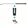 Image de Ensemble d'accessoires pour nettoyeur haute pression avec flexible, poignée et lance : Accessoires compatible avec Karcher PRO