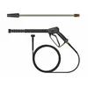 Image de Ensemble d'accessoires pour nettoyeur haute pression avec flexible, poignée et lance : compatible avec Karcher basic pack : lance + poignee + flexible