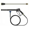 Image de Ensemble d'accessoires pour nettoyeur haute pression avec flexible, poignée et lance : Pack Kew turbo : lance turbo + poignee + flexible