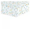 Image de Drap housse 70x140 cm Feuilles multicolore - Trois kilos sept