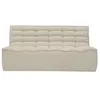 Image de ZEYNA - Canapé 2 Places modulable en Tissu Beige