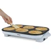Image de Crêpière WEASY - GOO60 - Crêpes et Pancakes - 6 emplacements - Revêtement anti-adhésif - Température jusquà 240°C - 1500W