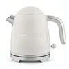Image de SWEISS Bouilloire électrique vintage KTS8, 1L, Inox compacte pratique 1200W, Ébullition rapide, Niveau d'eau visible et gradué, Arrêt automatique, Base pivotante 360°, Beige