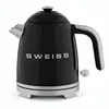 Image de Bouilloire vintage - SWEISS - KTS9 - 1000 W - 1 L - Socle 360° - Noir