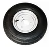 Image de Roue complète 8" 350 x 8-3 Trous 95 mm | Compatible remorques