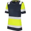 Image de Tee-shirt femme haute visibilité FLUO ONE jaune/marine - Taille S