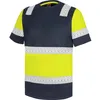 Image de Tee-shirt haute visibilité FLUO ONE jaune/marine - Taille XS