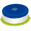 Image de TERRE JARDIN Bâche Piscine Ronde 7 m 140 g/m² - Bache Hivernage Piscine Hors Sol - Bache 4 Saisons, Étanche - Filet d'Écoulement 35 x 35 cm - Cordon de Serrage Inlcus - pour Piscine 6.40 m - Bleu