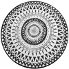 Image de TERRE JARDIN - Tapis d'Extérieur, 100% Polypropylène, 350 g/m - Tapis Extérieur Rond et Réversible, Ø 150 x 2 cm - Tapis de Jardin Exterieur, Terrasse, Traité Anti-UV, Résistant à l'eau