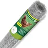 Image de TERRE JARDIN - Grillage a Poule, 1 x 10 m - Grillage Poulailler, Mailles Hexagonal en Acier Renforcé de Ø 0,7 mm, 4 x 2,5 cm - Cloture pour Poule, Résistante aux Intempéries - Élevage Volaille