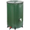 Image de TERRE JARDIN - Réservoir Récupérateur Eau de Pluie, 250 L - Cuve Eau de Pluie, Pliable, en PVC Armée - Réservoir avec Robinet d'Arrêt et Robinet d'Écoullement - 250 litres - Vert