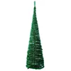 Image de LA BOUTIQUE DE Noël Sapin de Noël Artificiel Vert Pop up SlimTree PVC - 180 cm - Vert