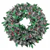 Image de Couronne de l'Avent en Guirlande de Sapin de Noël Artificiel 48 cm