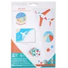 Image de LOOLIPO - Kit DIY AVENTURE PLAGE à fabriquer - patchwork mousse EVA & tissu - 13 x 18 cm - Coloris assortis - Loisirs Créatifs - L612912