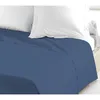 Image de Drap plat - LOVELY HOME - 100% coton - 240 x 300 cm - Bleu