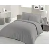 Image de PARURE DE COUETTE LOVELY HOME - 220x240 cm - 100% COTON - GRIS CLAIR