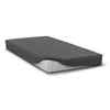 Image de Drap housse - HOME LINGE PASSION - HP71770 - 160 x 200 cm + 30 cm bonnet - Microfibre - 82 g - Gris anthracite