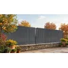 Image de Casanoov Kit de Lamelles Occultantes PVC Rigides CINTO Vert 200x170cm   39 Lames pour Clôture Rigide   Protection Intimité Jardin Terrasse Extérieur   Traitement Anti-UV   Installation Facile