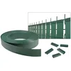 Image de CASANOOV Kit Lamelles Occultantes PVC Souple BALDO - Bande Brise Vue pour Grillage Rigide et Clôture   60 m x 4,6 cm Gris   400 Clips Inclus Cache Clôture Jardin - Montage Horizontal, Vertical Facile
