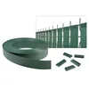 Image de CASANOOV   Kit de lamelles occultantes PVC souple BALDO L.100m x l.4,6cm   Vert RAL6005   200 clips inclus   Brise-vue flexible pour clôture rigide   Installation facile et protection anti-UV