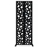 Image de Casanoov Lot de 2 panneaux décoratifs SUNNY Noir H.160cm motifs sur les côtés