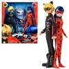 Image de Pack de 2 Poupées mannequin 26 cm Miraculous Ladybug - Revivez les aventures de Ladybug et Chat Noir