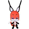 Image de BANDAI - Miraculous Ladybug - Peluche 15 cm - Trixx - Licence Officielle Miraculous - Peluche Kwami Renard Trixx - P50693