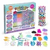 Image de BANDAI - Rainbow Loom Beadmoji Deluxe   Coffret Fabrication de Bracelets Élastiques et Perles - Loisir Créatif - Contient 2200 Élastiques, 340 Perles avec Motifs - Jouet Enfant 7 ans et + - CD0124