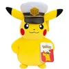Image de Peluche Capitaine Pikachu 20 cm - BANDAI - Pokémon - 2 ans et +