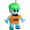 Image de Grande peluche - BANDAI - Stumble Guys - Robot Guy - 30 cm