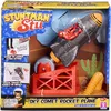 Image de BANDAI - Stuntman Stu - Fusée - Jouet pour réaliser des Cascades - Figurine Cascadeur Inclus - Jeu de Crash avec véhicule et Accessoires - Jouet Enfant 4 Ans et + - COSS8199